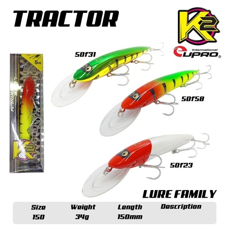 eupro lure family K2 150mm