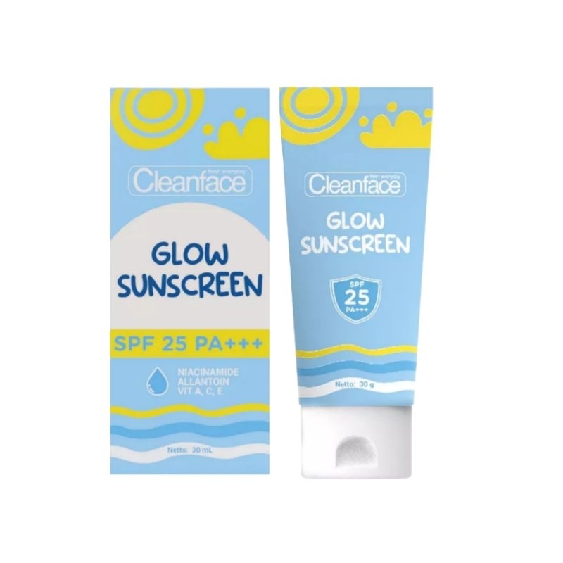 CLEANFACE Glow Sunscreen SPF35 PA+++ 30ml.