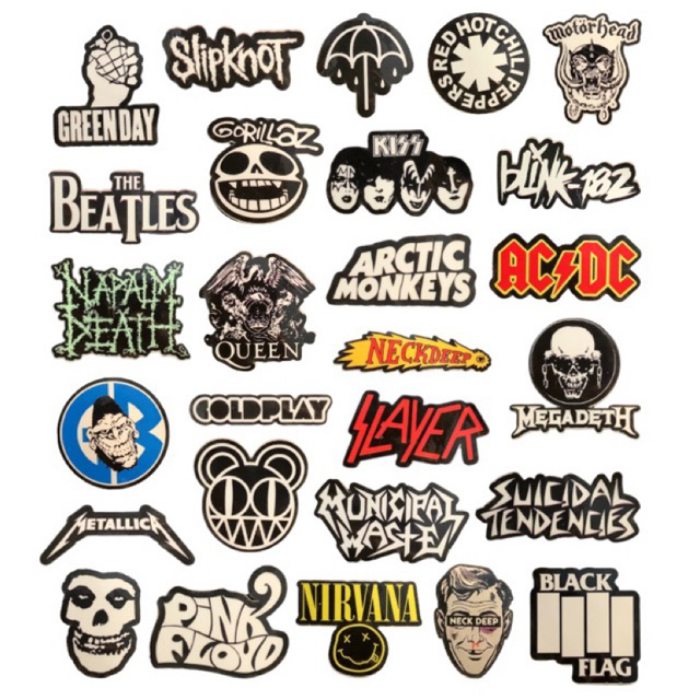

STICKER PACK BAND (STICKER DIE CUT - STICKER LAPTOP - STICKER BAND - STICKER TUMBLER)