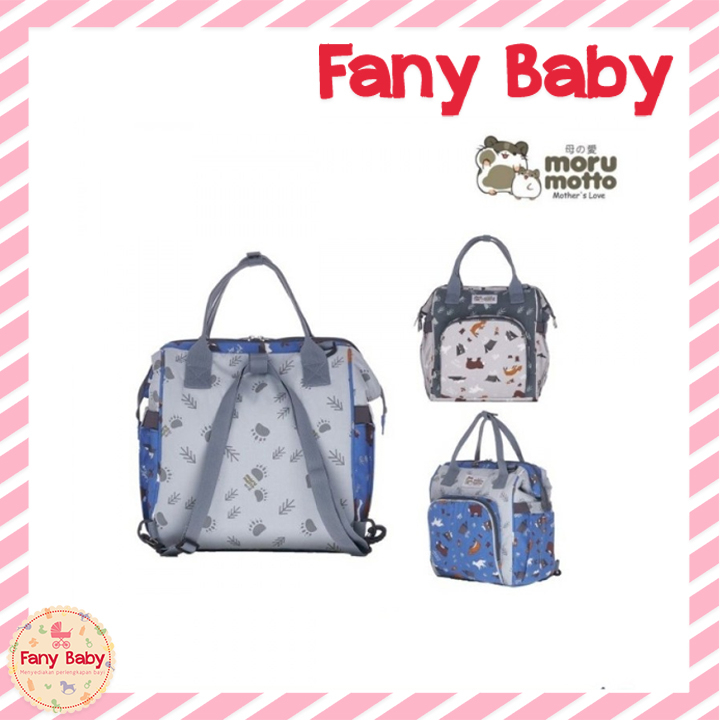 MORU MOTTO TAS SEDANG 3 IN 1 PIGEON SERIES / MMT7007