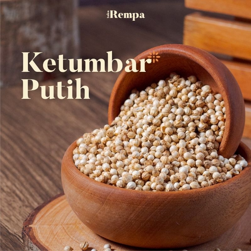 

Ketumbar Putih Biji / White Coriander Seed 100gr