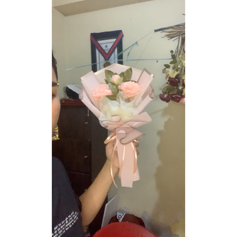 BUKET MINI BUNGA PALSU