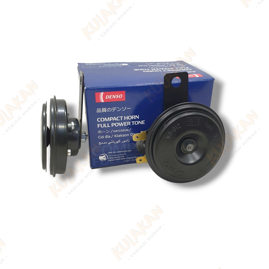 Klakson Denso Disc Original Standar 1 Set Suara Avanza Xenia Innova Bunyi Tin Bisa Motor Mobil 09692