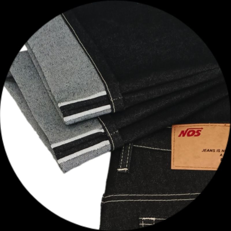 selvedge black zeus 14 oz