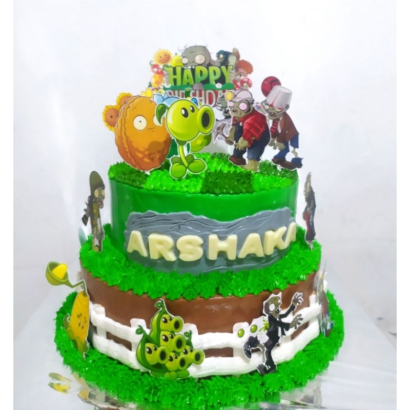 

KUE ULTAH ANAK 2 TIER/BIRTHDAY CAKE 2 TIER