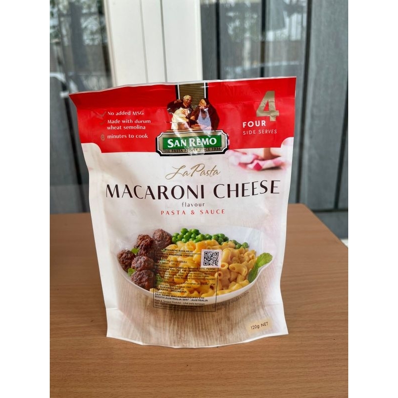 

San Remo La Pasta instan maccaroni cheese