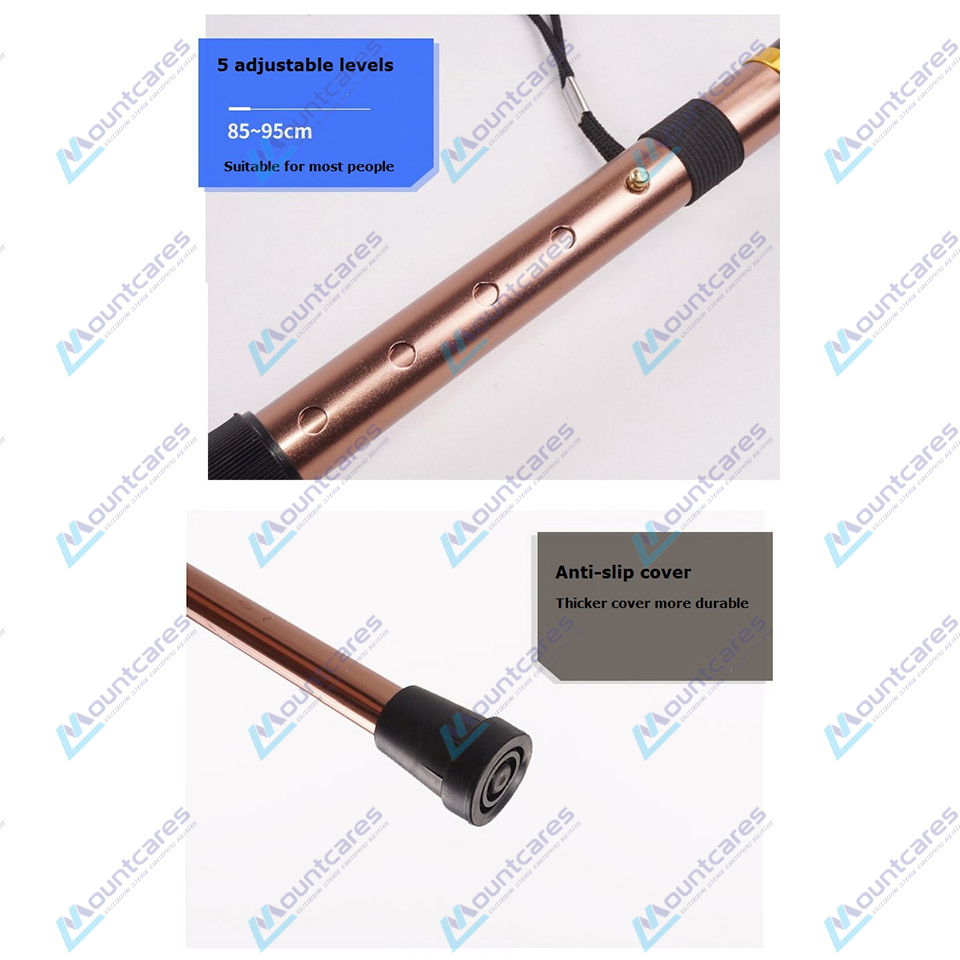 Trekking Tracking Pole Folding Tongkat Jalan Pendaki Lipat