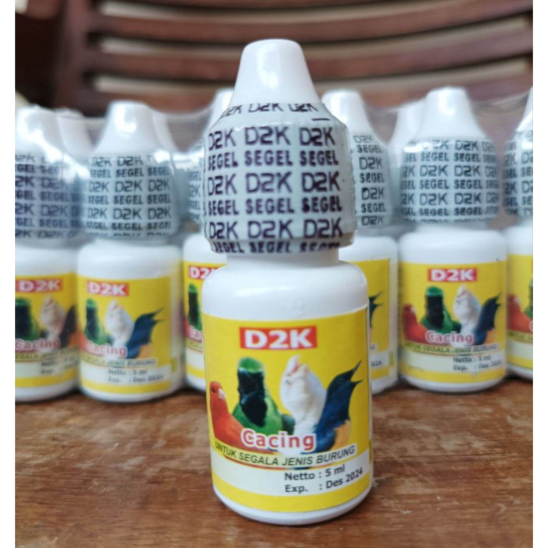 D2K CACING OBAT BURUNG SAKIT CACINGAN