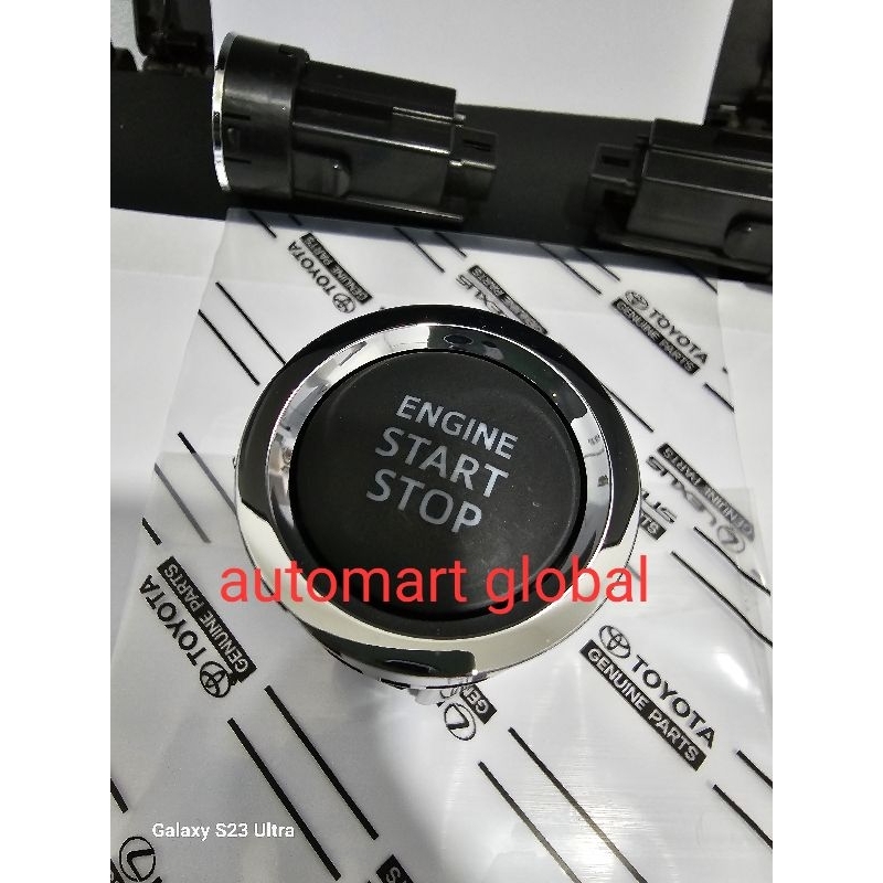 Tombol starter start stop engine Fortuner Innova yaris Vios original