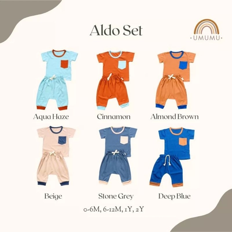 Umumu Stelan Aldo Set/Set pdkpjg anak