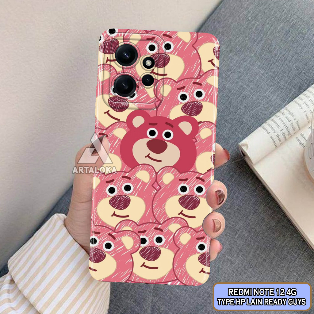 Artaloka88 Casing Redmi Note 12 4G - Softcase Redmi Note 12 - Kesing Hp Redmi Note 12 - (RDM03) -  C