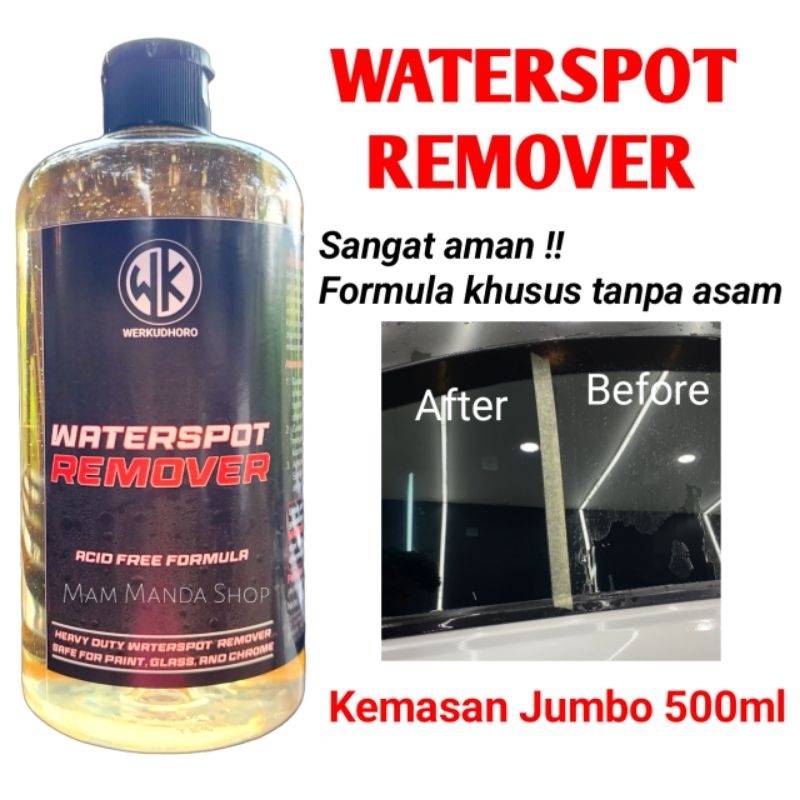 Pembersih Jamur Body dan Kaca Mobil 500ml Ampuh / Werkudhoro Waterspot Remover