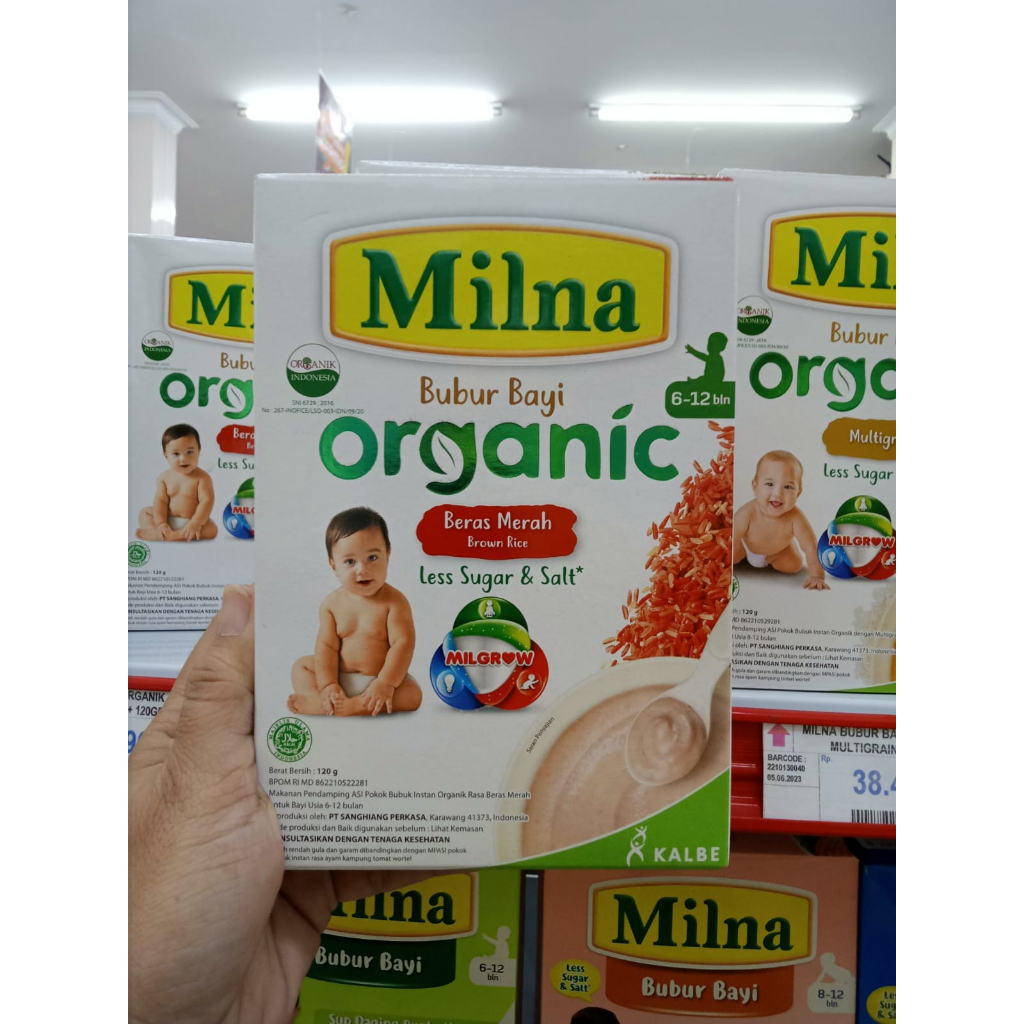 Milna Bubur Organik 120gr