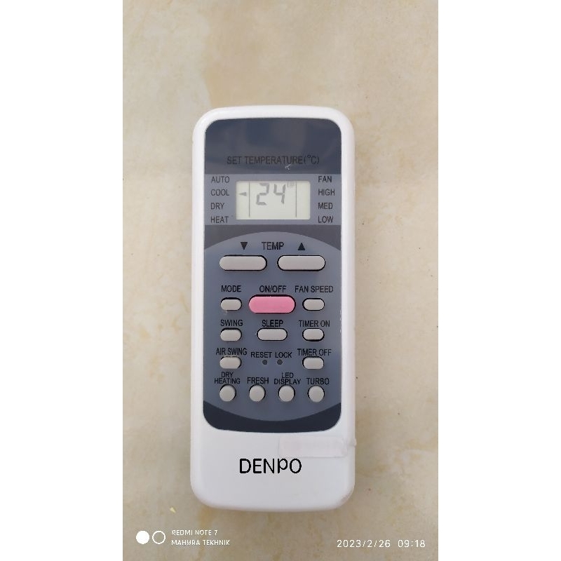 remote AC denpo