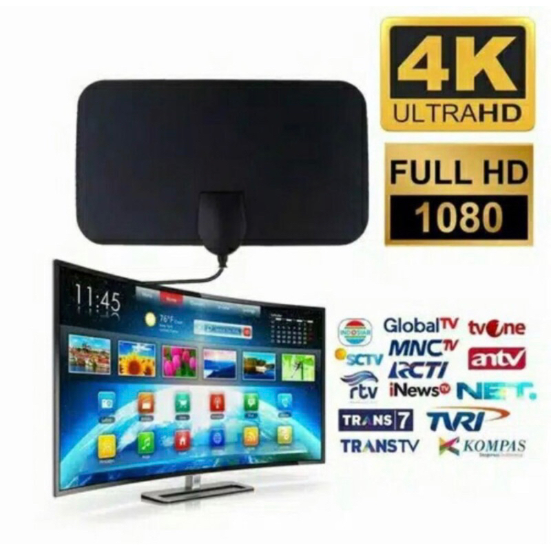 Antena TV Digital Taffware TFL D139 High Gain 25-dB Indoor / Outdoor