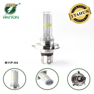 ORIGINAL RAYTON RTD LAMPU H4 LED 6 SISI 30 WATT M11P  | LAMPU UTAMA MOTOR H4 30 WATT | LAMPU LED H4 
