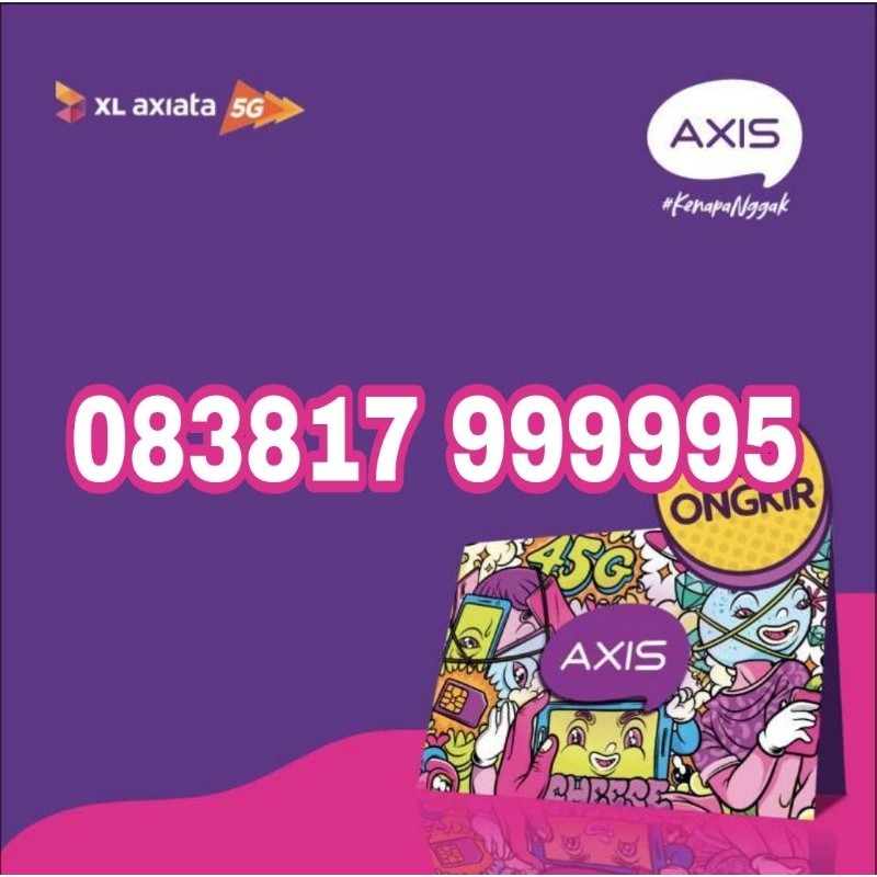 NOCAN NOMOR NOMER CANTIK AXIS PANCA 99999 RAPI BUKAN HEXA