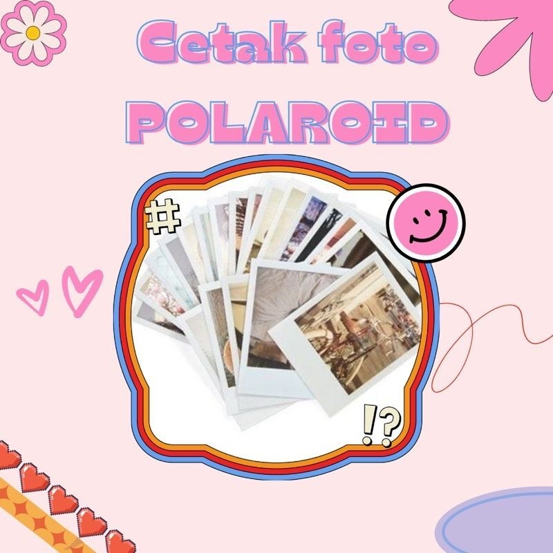 [COD] sehari jadi !!! CETAK POLAROID 2R PREMIUM SILKY 260gsm