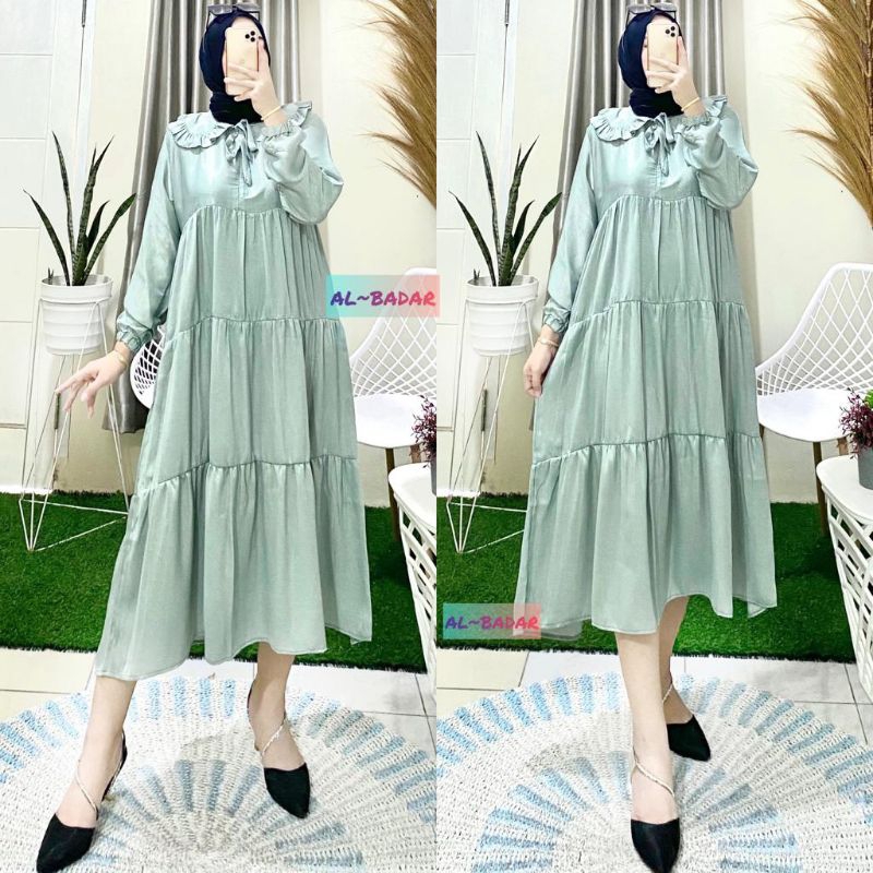 BISA [COD] MIDI SIMER TERBARU DAN KEKINIAN , MOTIF KANCING MUTIARA , MIDI KANCING DEPAN / BUSUI