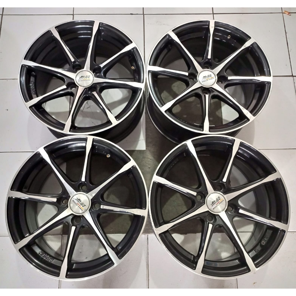 VELG SECOND MUGEN RING 15 LEBAR 7 PCD 4X100