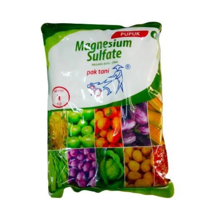 

magnesium sulfat,menghijaukan daun