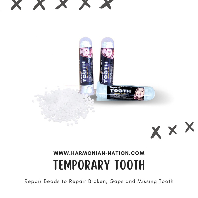 [HFX Studio] Penambal Gigi Sementara | Perbaikan Gigi Sementara | Gigi Palsu Sementara