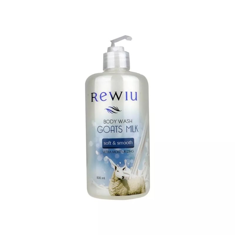 REWIU GOAT MILK BODY WASH dan REWIU PEPAYA BODY WASH/REWIU BODY WASH