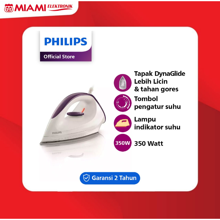 Philips Dry Iron - GC160/27 / GC160 Setrika Philips