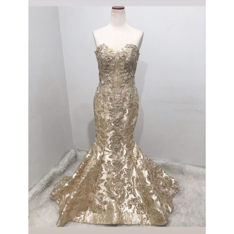 Preloved mermaid gown