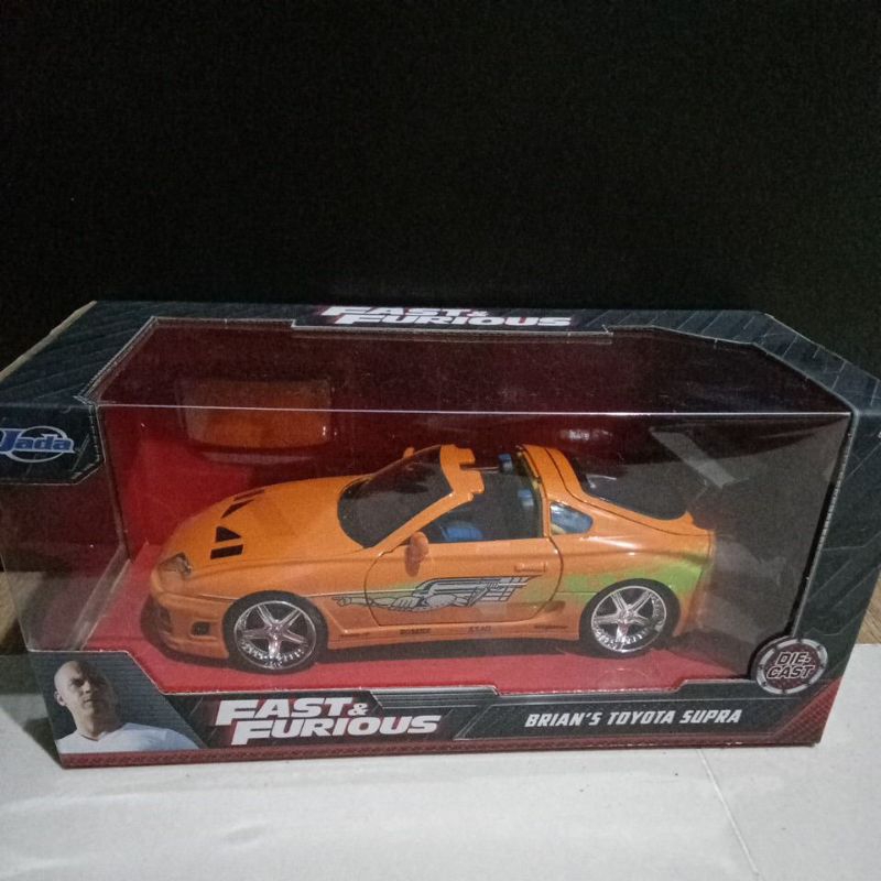 brian's toyota supra jada diecast fast & furious