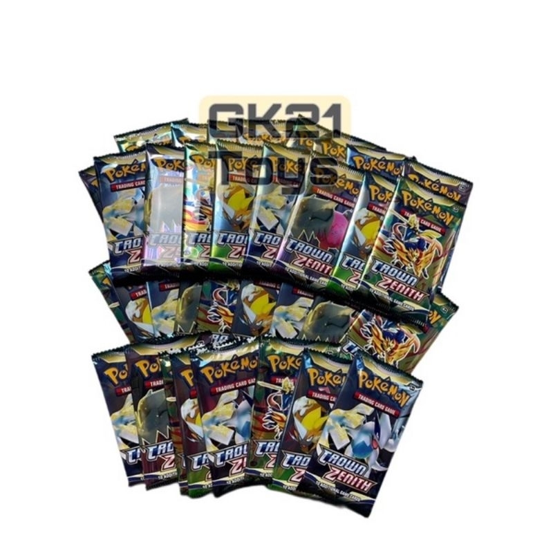 Mainan Kartu Pokemon crown Zenith perbox