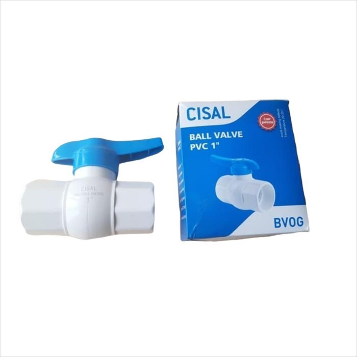 BALVALEP PVC POLOS GG BESI 1/2&quot; / 3/4&quot; / 1&quot; / BALL VALVE PVC / STOP KRAN PLASTIK