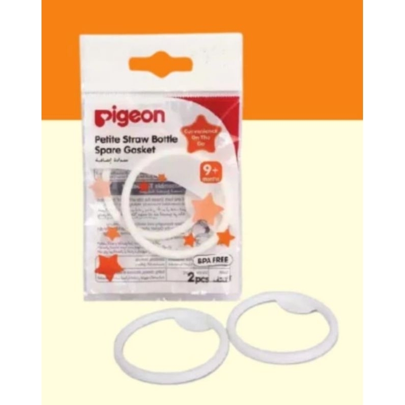 Petite Straw Bottle Spare Gasket Sparepart Botol Minum Pigeon Petite karet botol