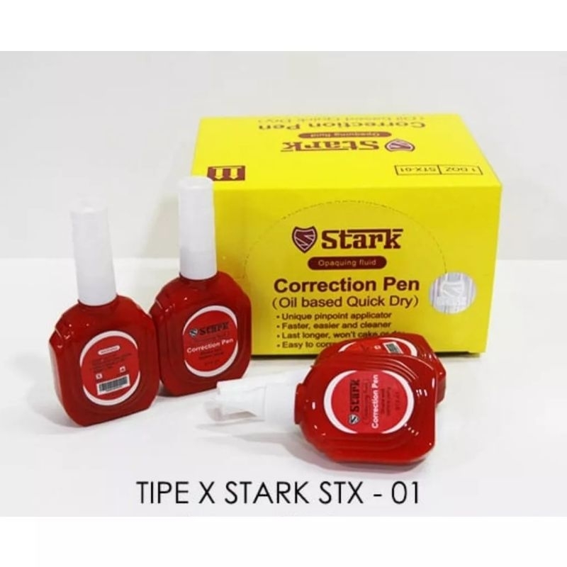

satu pak Tipe-X bolpen/ correction pen