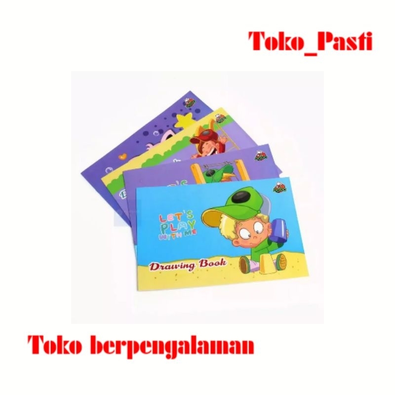 

BUKU GAMBAR A4 jual per pak isi 10 buku