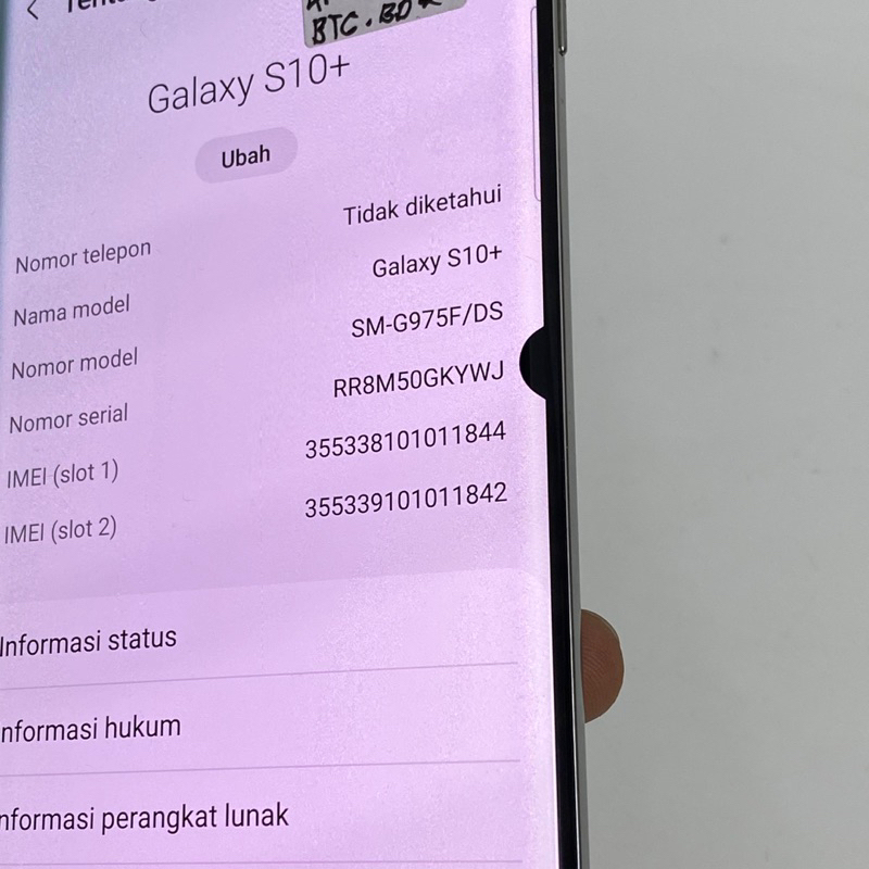 samsung s10 plus 512gb resmi