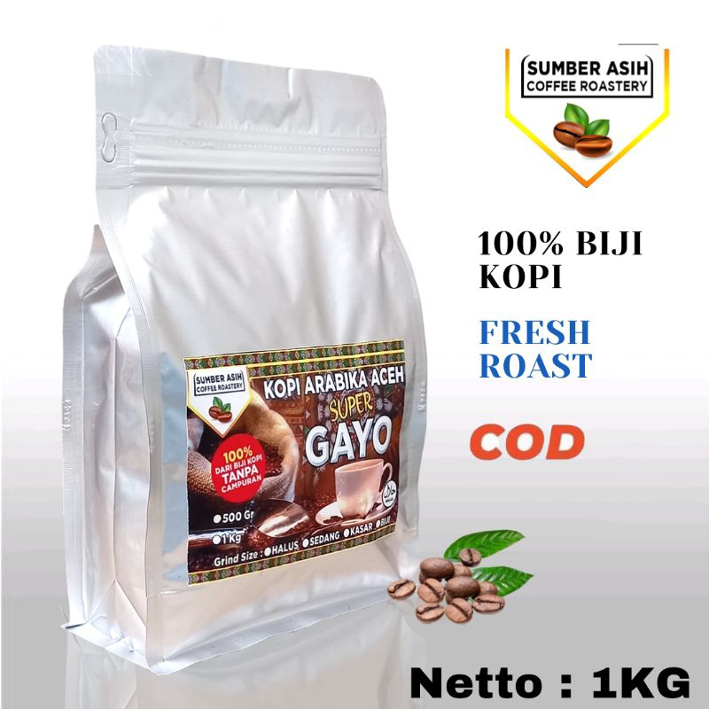

Kopi Arabika Aceh Gayo 1 Kg/ Roasted Commercial Esspresso