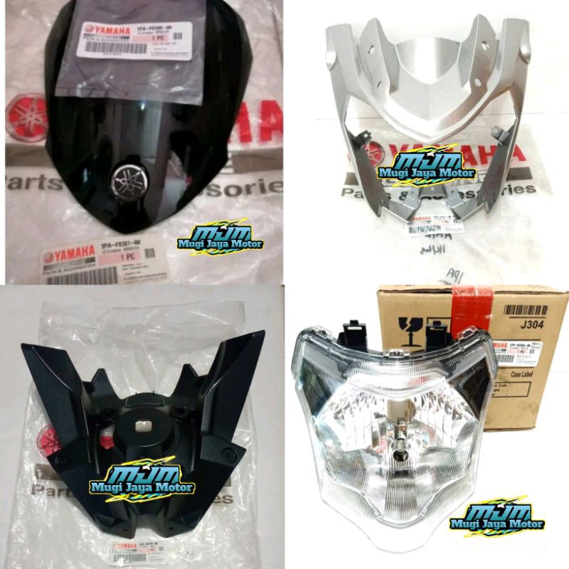 BATOK DEPAN SET VIXION NEW NVL SILVER  2013-2014 ORIGINAL YAMAHA