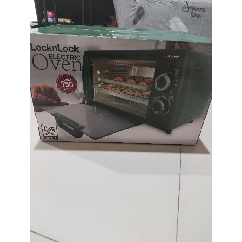 oven lock n lock baru new electric green oven hijau