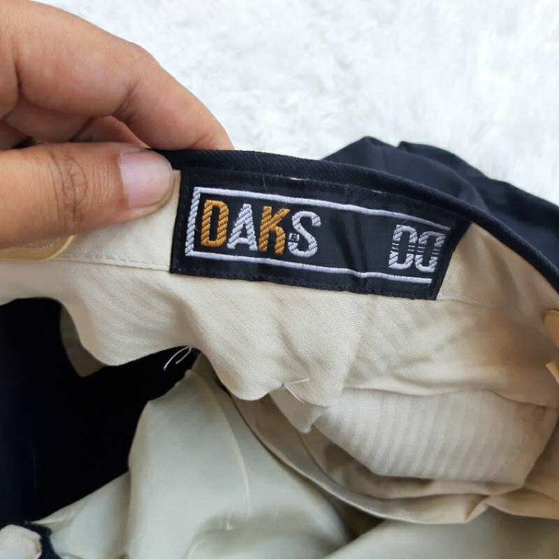 Work Pants Celana Panjang Hitam Pekat DAKS