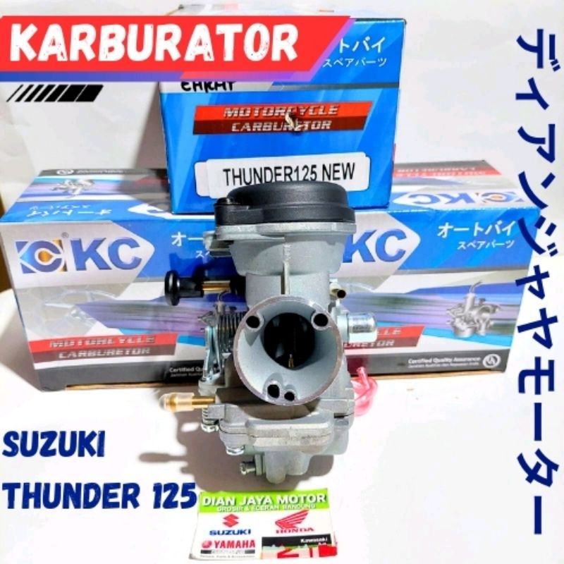 Karburator Carburator Karbu Thunder 125 KC Karbu Suzuki Thunder 125 New