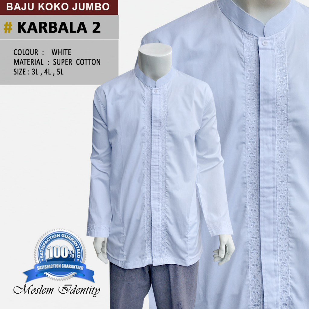 Baju Koko Pria jumbo Big size