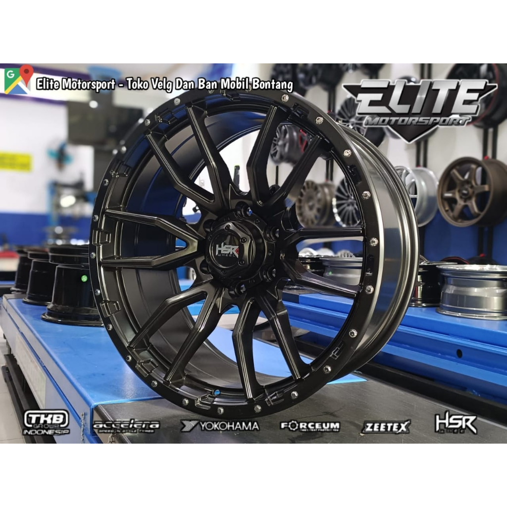 Velg mobil Pajero R20 H6x139,7 - Velg Racing OKASHI HSR