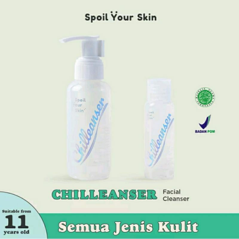 [BUY 1 GET 1] SPOIL YOUR SKIN CHILLEANSER 95 ML FACIAL CLEANSER / SYS CHILLEANSER / GENTLE FACIAL WA