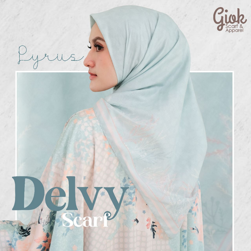 Delvy Scarf by Giok Scarf