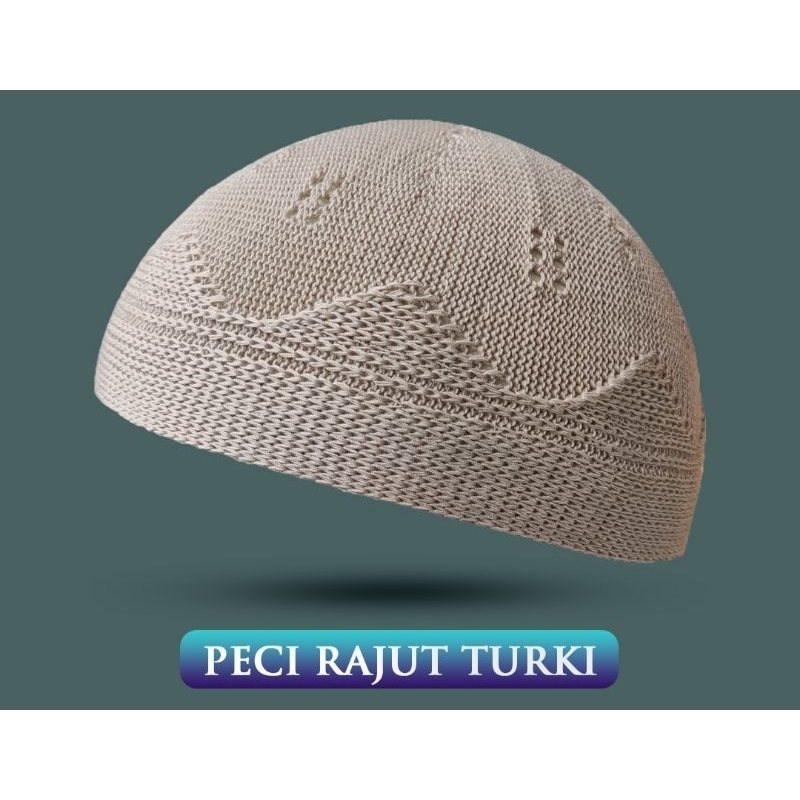 Peci Rajut Turki Tebal/ Peci Rajut Yaman Turki / Peci Rajut Katun /Peci Rajut Turki All Size