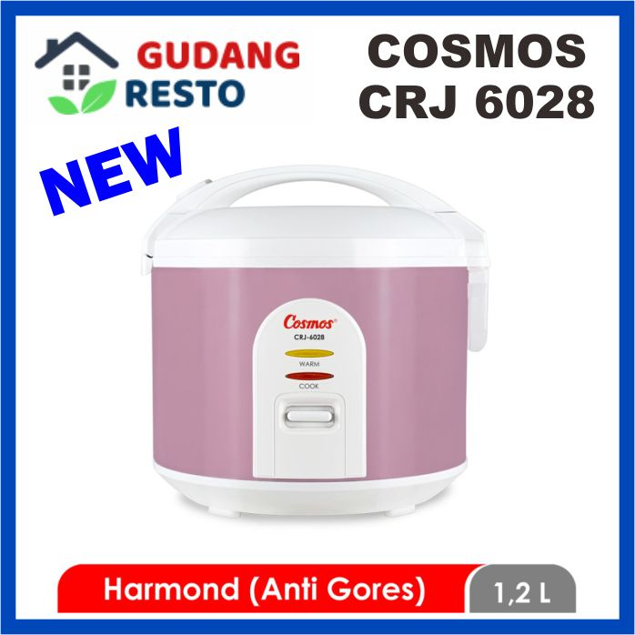 COSMOS CRJ6028 MAGICCOM RICECOOKER HARMOND ANTIGORES CRJ 6028 1.2L 1,2 LITER 6028 V 6028 G 6028V 6028G PASTELA SERIES