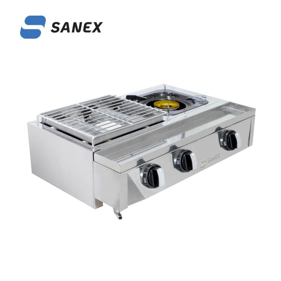 SANEX KOMPOR GAS PANGGANG 2 in 1 SN-KKP128 GRILL AND STOVE