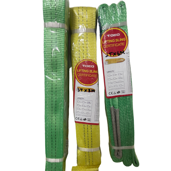WEBBING SLING 5TON X 5M  / WEBBING SLING 5T X 6M MACAM MACAM UKURAN webbing sling belt WEBBING SLING