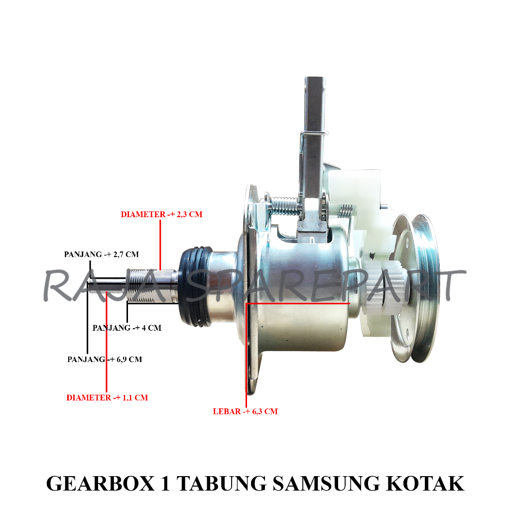 Gearbox Mesin Cuci 1 Tabung Samsung As Kotak (G1TSK)